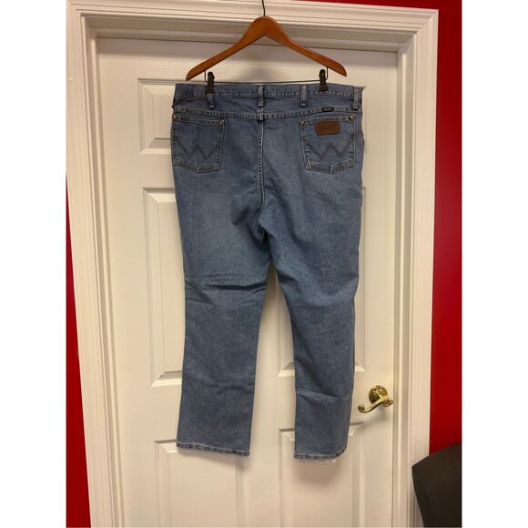 Wrangler 36 Slim Fit Cool Vantage Jeans sz 42X30 EUC - Picture 6 of 8